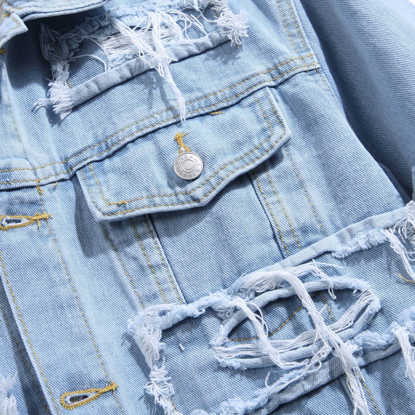 Demure™ Schicke Denimjacke – Ultimativer Stil für Frühling und Herbst