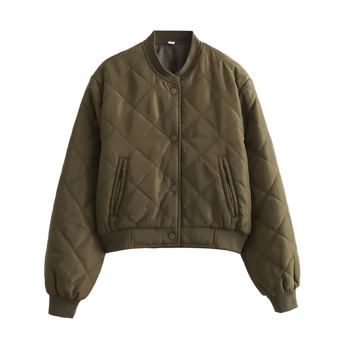 Demure™ Kurze Herbst-Baumwolljacke