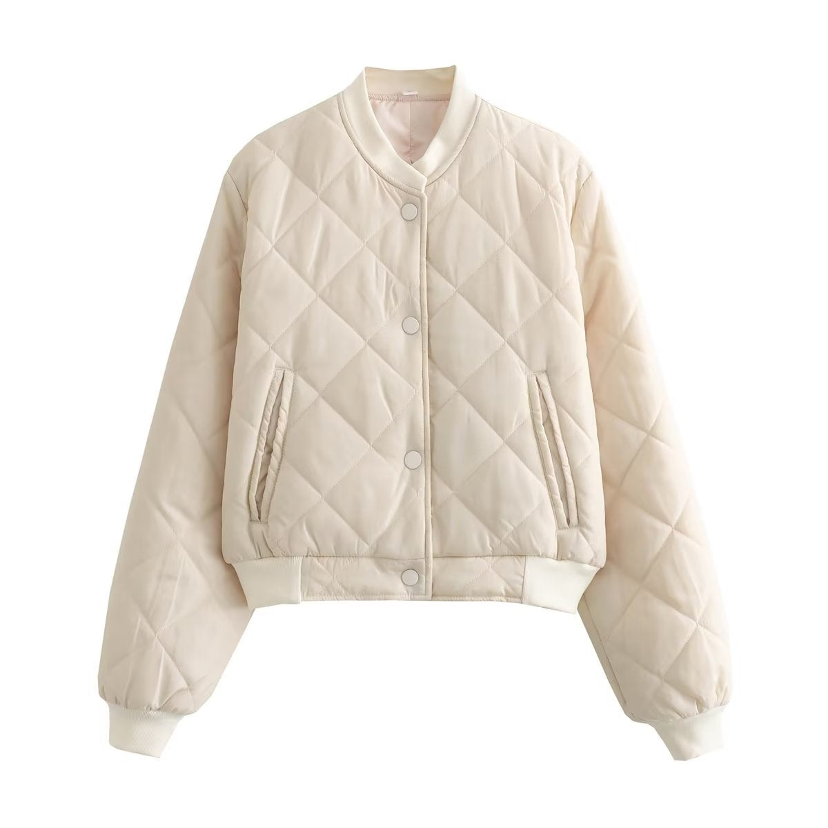 Demure™ Kurze Herbst-Baumwolljacke