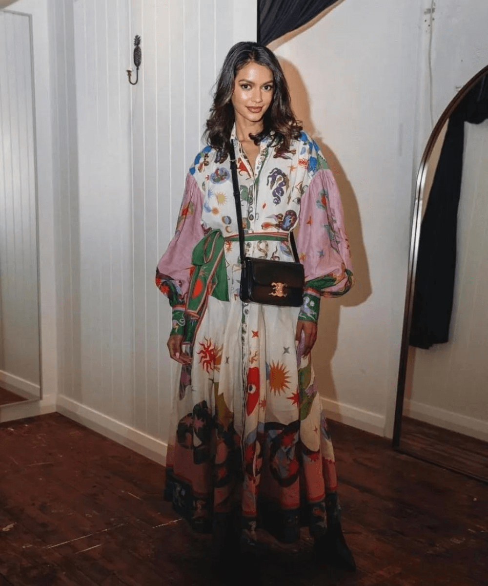 Laura™ – Elegantes italienisches Maxikleid