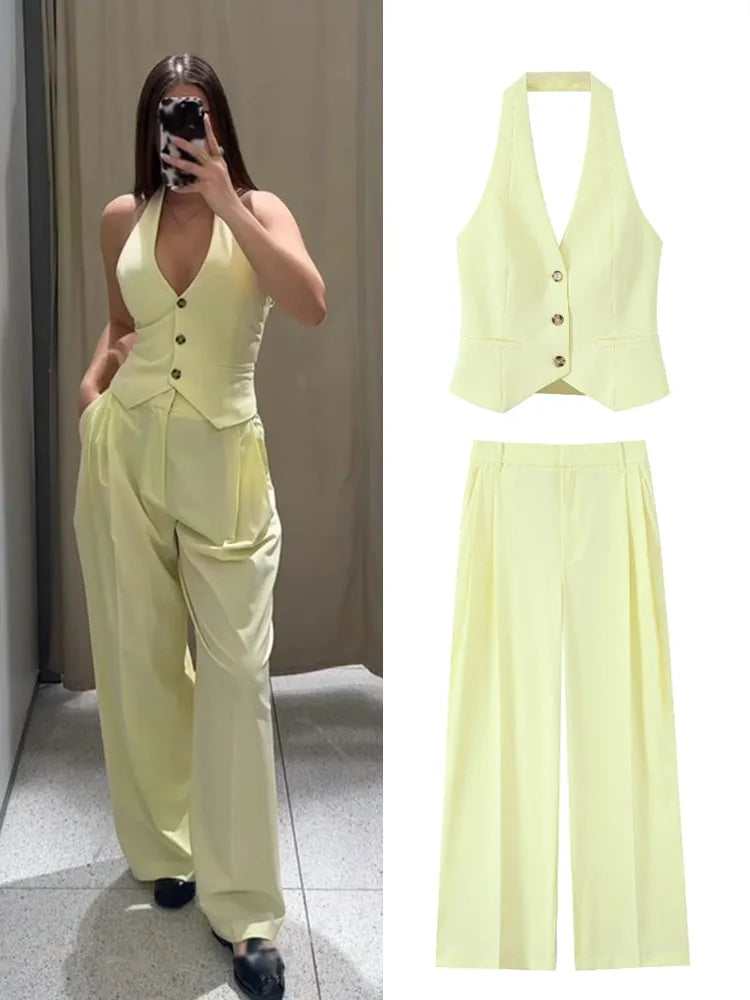 Sophie™ - Damen ärmellose Anzüge