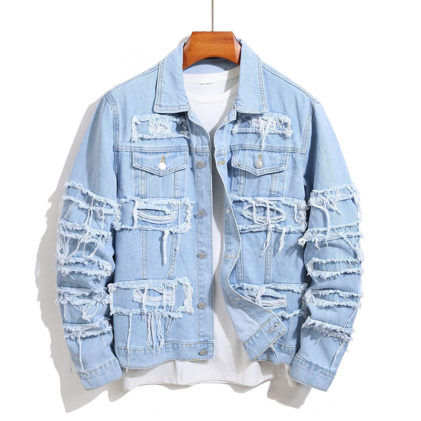 Demure™ Schicke Denimjacke – Ultimativer Stil für Frühling und Herbst