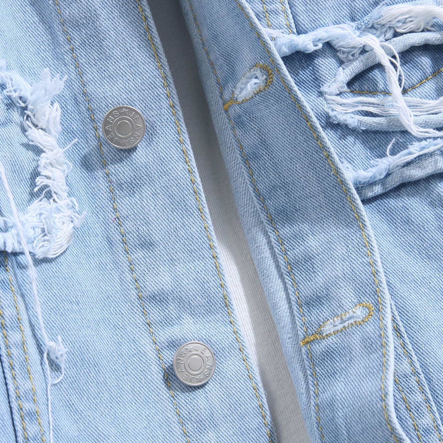 Demure™ Schicke Denimjacke – Ultimativer Stil für Frühling und Herbst