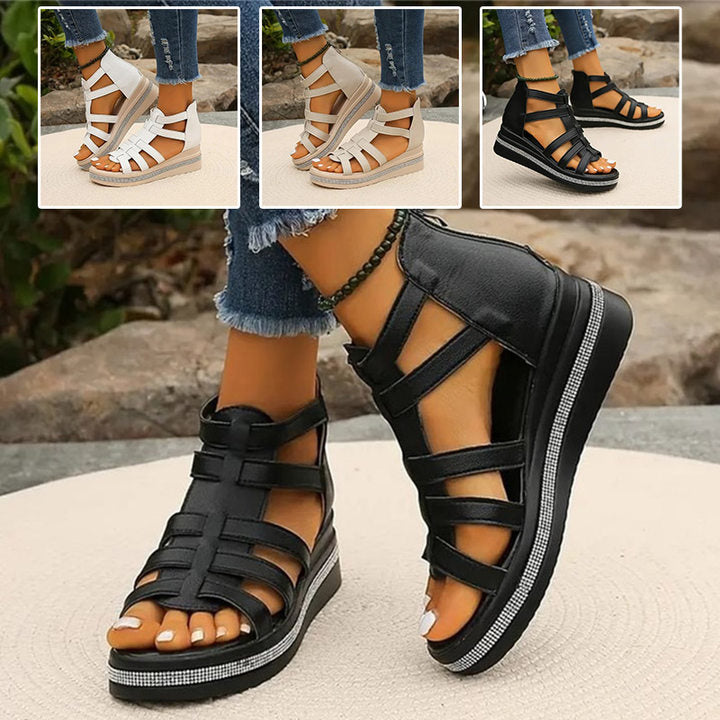 Mia™ - Strass Sandalen