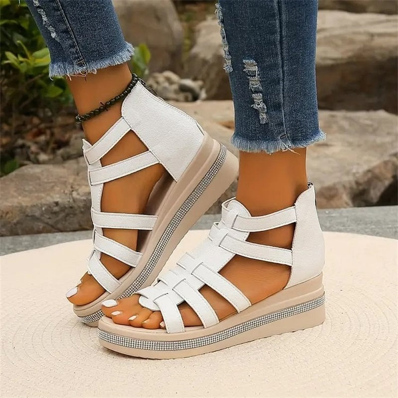 Mia™ - Strass Sandalen