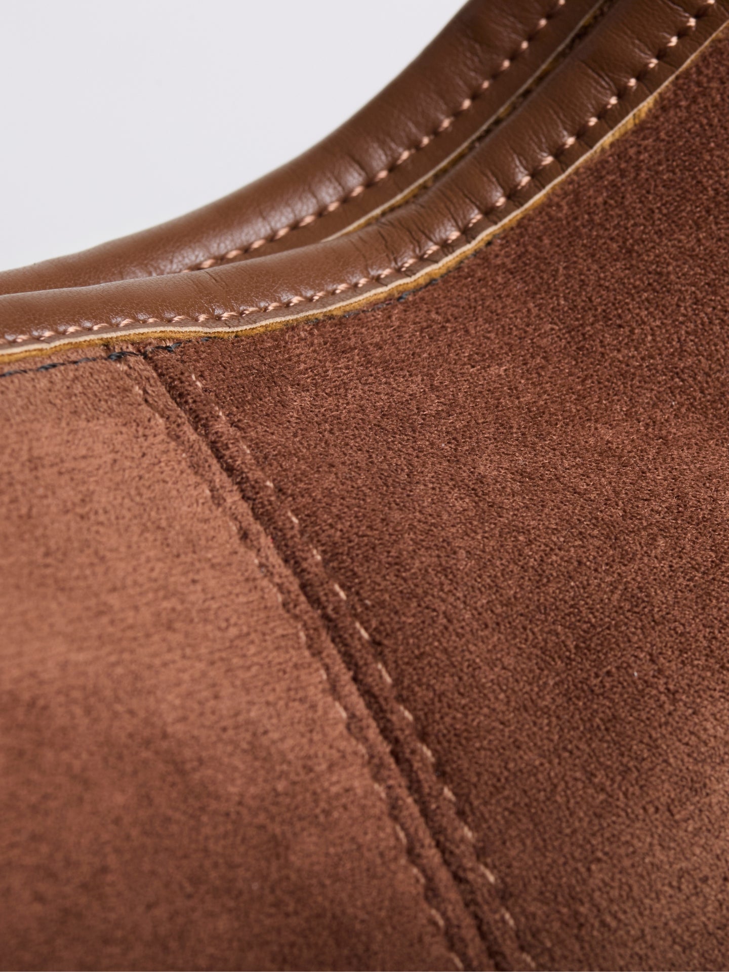 Wildleder-Tasche Daily Leather Tote