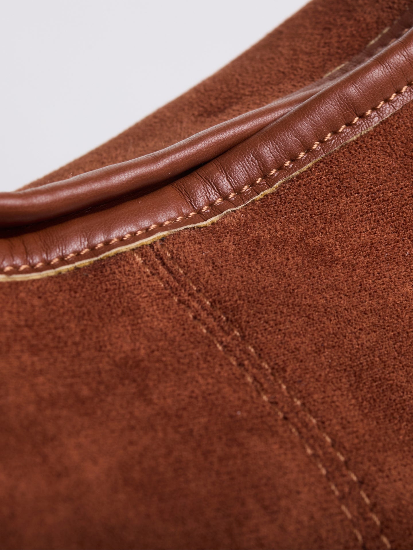 Wildleder-Tasche Daily Leather Tote