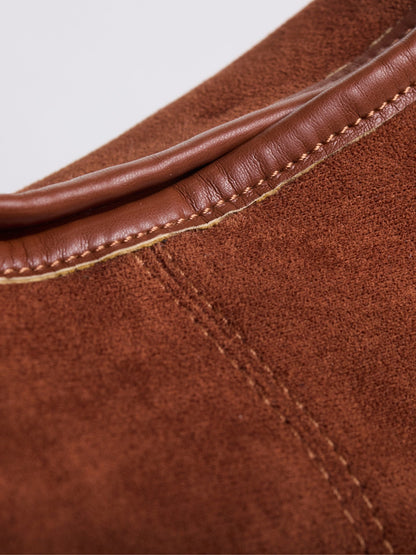 Wildleder-Tasche Daily Leather Tote
