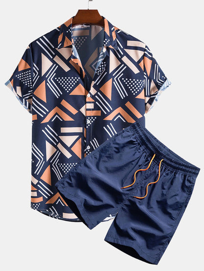 Tobias™ - Stylisches Herren-Freizeitkleidungsset mit kurzen Ärmeln