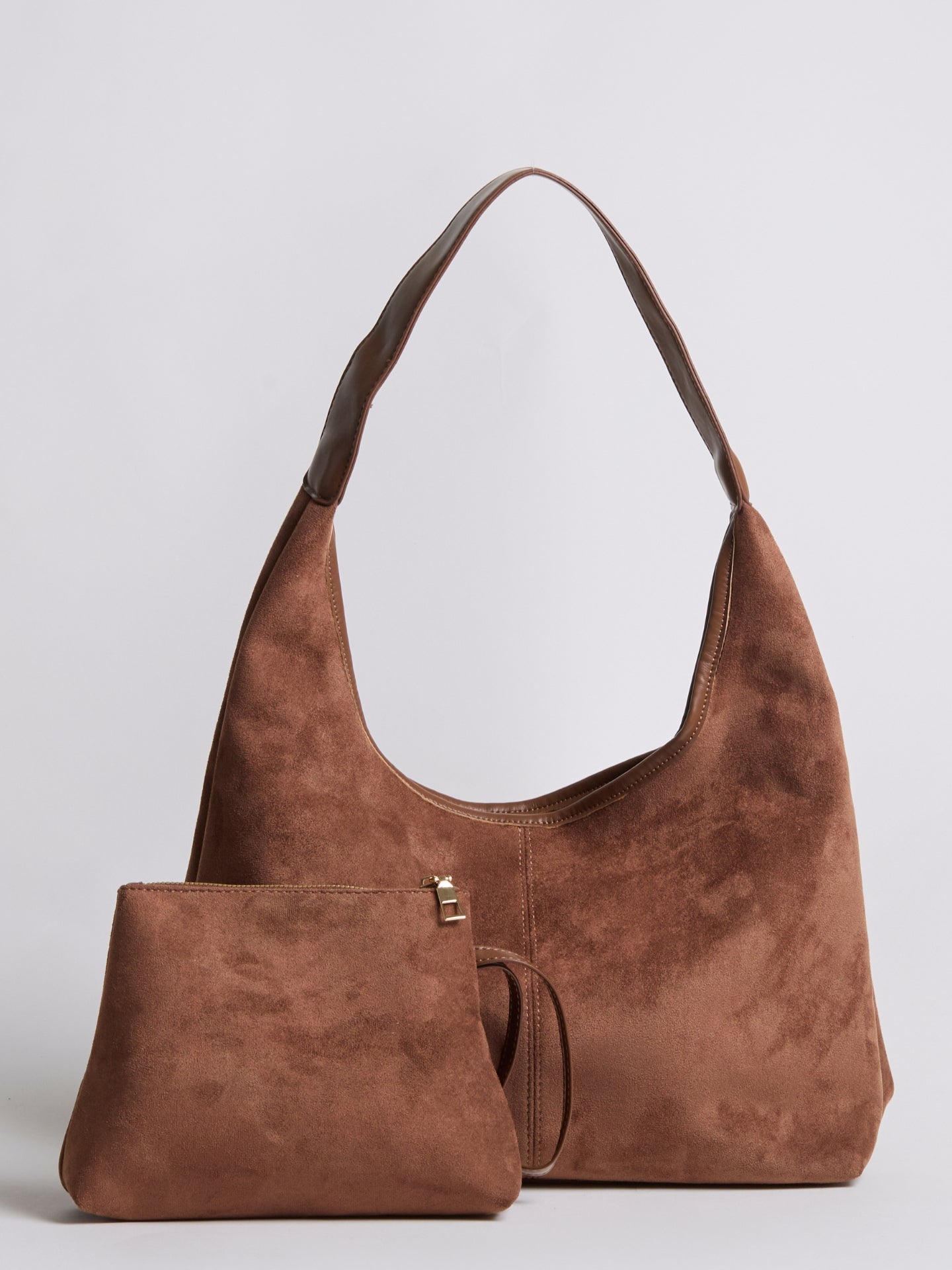 Wildleder-Tasche Daily Leather Tote