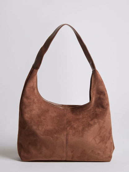 Wildleder-Tasche Daily Leather Tote