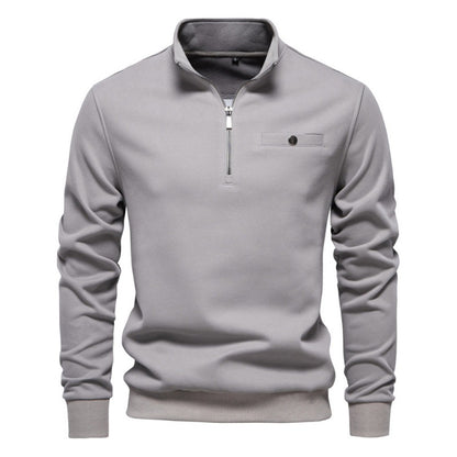 Demure™ Casual Half Zipper Sweater