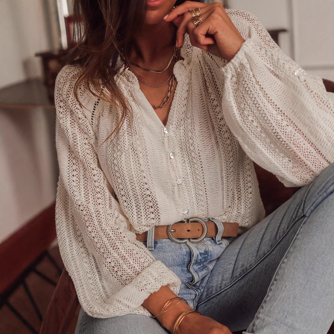 Demure™ Langarm-Top