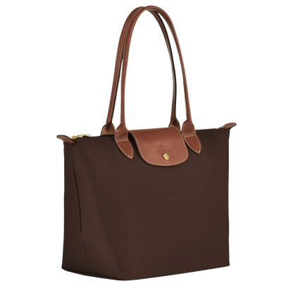 Mittlere Pliage Tasche, Dunkelbraun