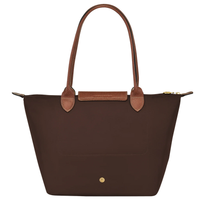 Mittlere Pliage Tasche, Dunkelbraun
