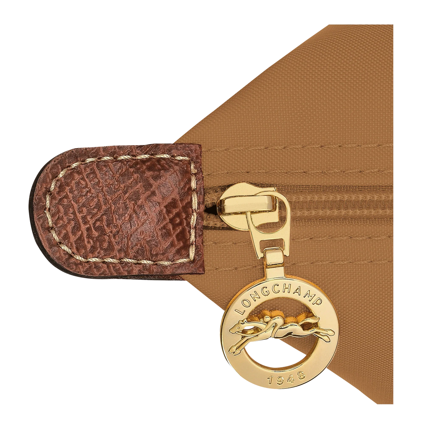 Mittlere Pliage Tasche, Rehbraun