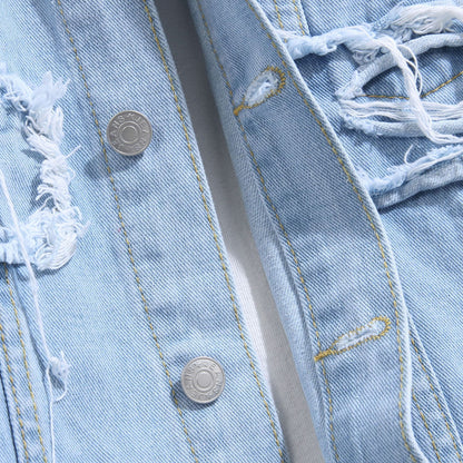 Demure™ Schicke Denimjacke – Ultimativer Stil für Frühling und Herbst
