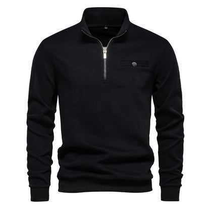Demure™ Casual Half Zipper Sweater