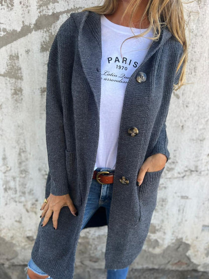 Anna™  - Lange Strickjacke