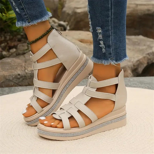 Mia™ - Strass Sandalen