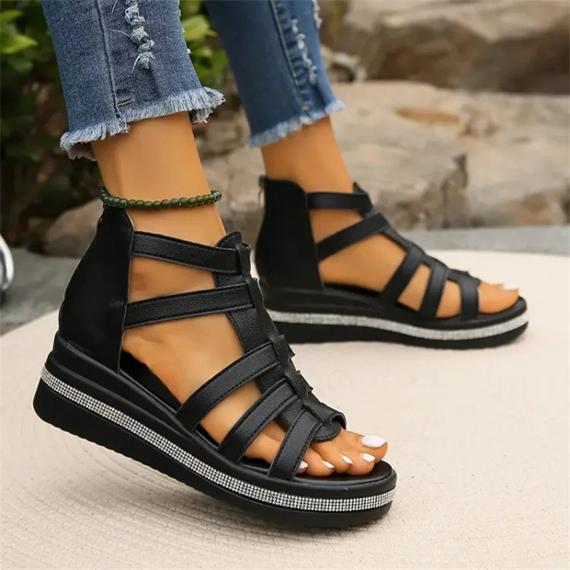 Mia™ - Strass Sandalen