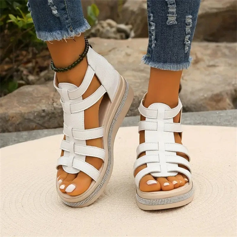 Mia™ - Strass Sandalen