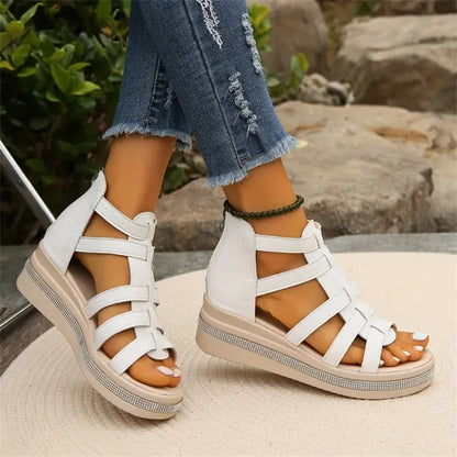 Mia™ - Strass Sandalen
