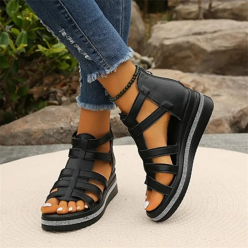 Mia™ - Strass Sandalen