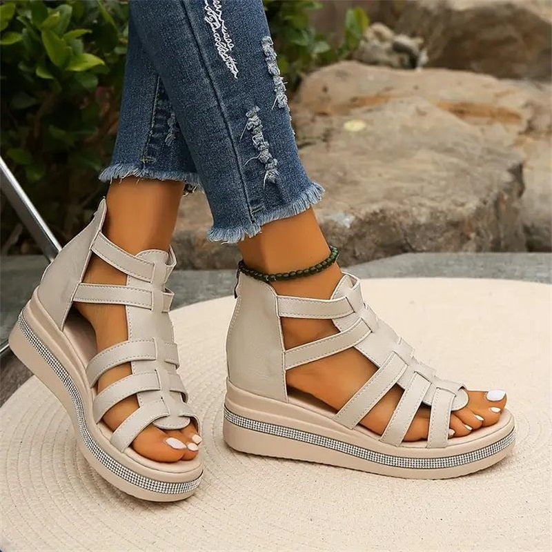 Mia™ - Strass Sandalen